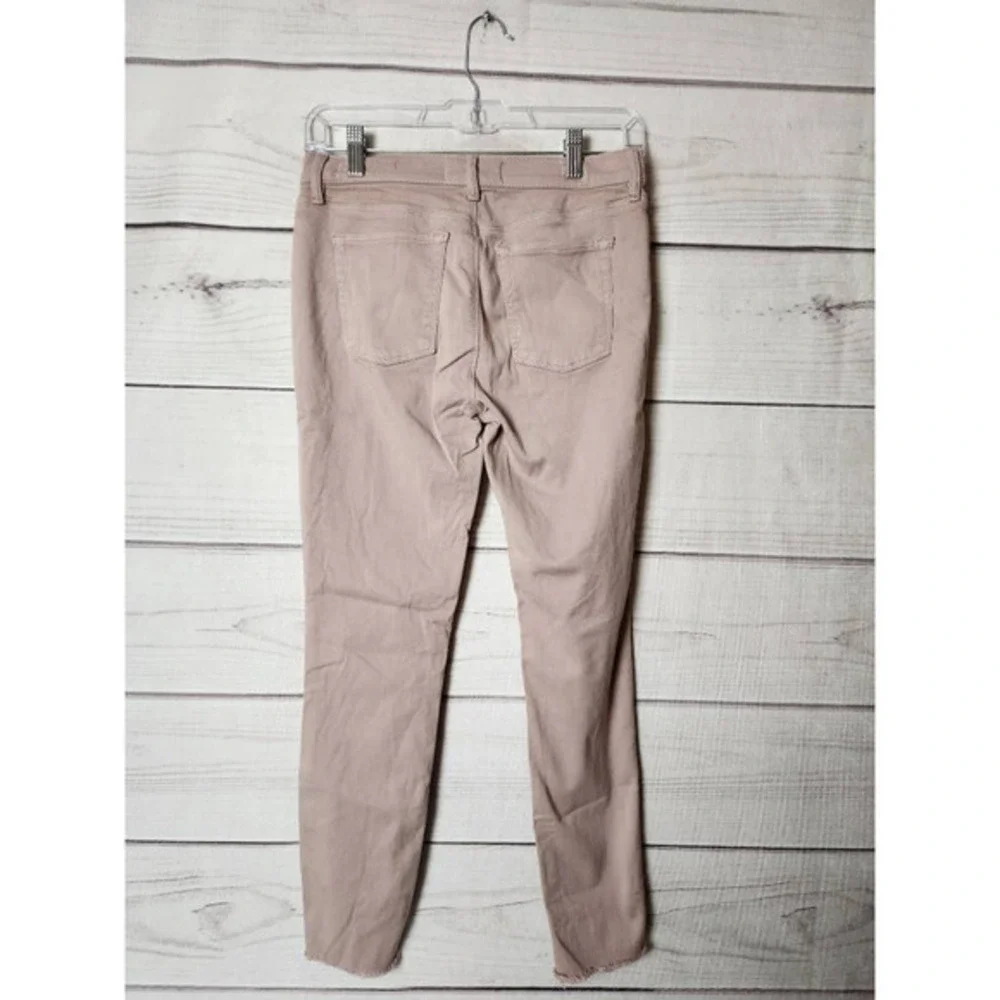Pacsun Womens Ankle Jeggings‎ Beige Stretch Mid Rise Pockets Denim Casual 26